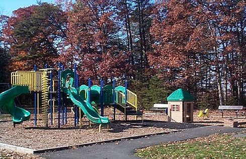 The Playground in Fall